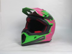 Шлем (кросс) UM Green\Pink