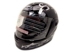 Шлем интеграл FALCON WF01 (чёрный)