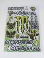 Наклейки набор D6030 Monster #2
