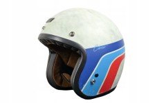 Шлем (открытый) Origine PRIMO Classic белый/синий/красный матовый