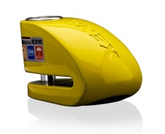 Замок на тормозной диск с сиреной XENA XX10 желтый
