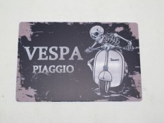 Знак винтажный VESPA тип 37