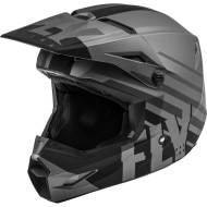 Шлем (кроссовый) FLY RACING KINETIC THRIVE серый/черный матовый