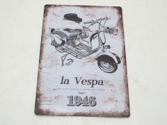 Знак винтажный VESPA тип 63