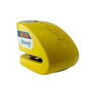 Замок на тормозной диск с сиреной XENA XX14-Y Bluetooth желтый