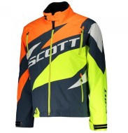 Мотоциклетная куртка Scott ComPR Midnight Blue/Neon Orange