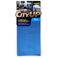 Салфетка из микрофибры для стекла City Up 35х35 см, (330 гр/м2) CA-106