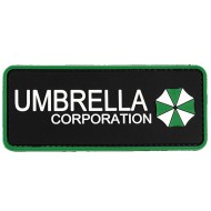 Шеврон Umbrella Corporation надпись зеленая