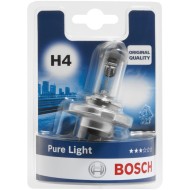 Лампа галогеновая BOSCH Pure Light H4 60/55W