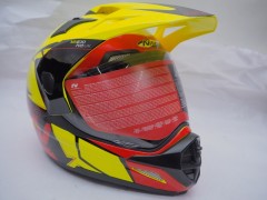Шлем туринг NITRO MX670 PODIUM ADVENTURE DVS (Black/Yellow/Red)