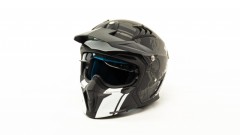 Шлем мотард GTX 690 #1 BLACK/BLACK WHITE