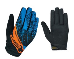 Перчатки мото HIZER AT-5300 (текстиль) мотокросс Blue/Orange