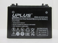 Аккумулятор мото Leoch UPLUS HP EB24-3, 21 Ач