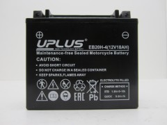 Аккумулятор мото Leoch UPLUS HP EB20H-4, 18 Ач