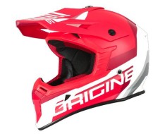 Шлем кроссовый ORIGINE HERO MX (красный/белый матовый)