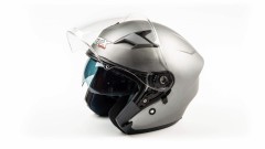 Шлем GTX 278 #1 Metal Titanium (открытый со стеклом)