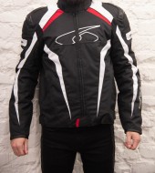 Куртка текстильная Spyke Sport Touring WP Black/White