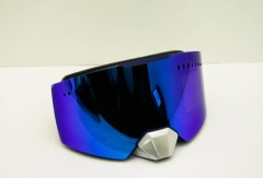 Очки Moto LYNX Radien goggles реплика снегоходные/ ATV зимние (быстросменная линза) синие