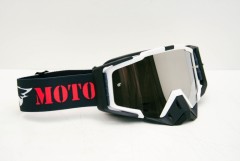Мото очки Hawk Moto МХ101 зеркальные (серебристые)