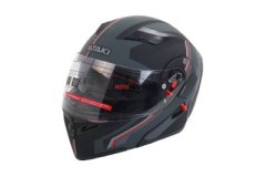 Шлем модуляр ATAKI JK902 Shape черный/серый матовый