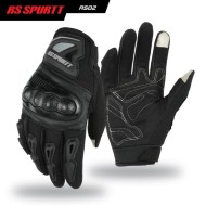 Мотоперчатки RS02 SPURTT Черный