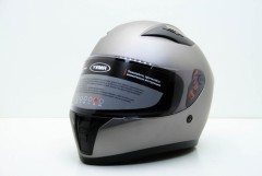 Шлем мотоциклетный Yema YM-832 Серый матовый Проз. визор