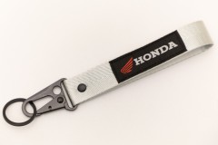 Брелок с карабином Honda BTL 017S серебристый