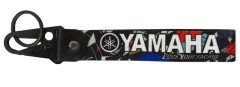 Брелок с карабином Yamaha Racing на кожаной подвеске BTLP 012 камуфляж