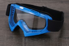 Очки кроссовые X600 Синие, прозрачная линза