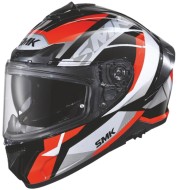 Шлем SMK TYPHOON STYLE, цвет чёрный/красный/серый