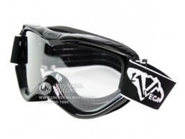 Очки для мотокросса VEGA (стандарт) черные глянцевые