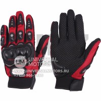 Перчатки PRO-Biker MCS-01 red