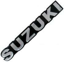 наклейка (5х14) Suzuki (метал)