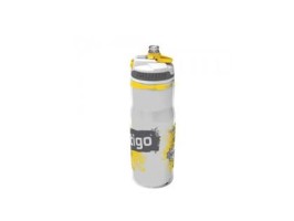 Бутыль для воды Contigo Devon Insulated с носиком легкосжимаемая бело-желтая 650мл.