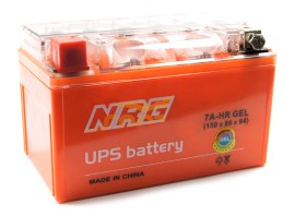 Аккумуляторная батарея гелевая 12V7Ah 7A-HR (150х86х94) NRG (YTX7A-BS)