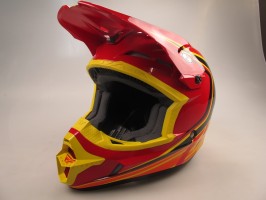 Шлем (кроссовый) Fly Racing KINETIC FULLSPEED красный/черный/желтый глянцевый (2016)