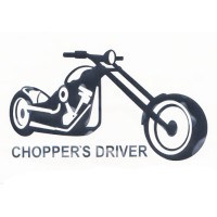 Наклейка Crazy Iron на авто CHOPPERS DRIVER