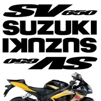 Комплект наклеек Crazy Iron "SUZUKI SV650"