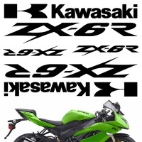 Комплект наклеек Crazy Iron "KAWASAKI ZX-6R"
