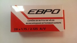Велосипедная камера 28X1.75 нипель 35 мм Евро