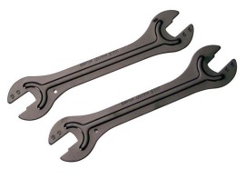 Ключи гаечные для конусов 13 х 14 х 15 х 16 мм / материал-сталь / 2 ключа в комплекте