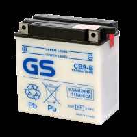 Аккумулятор GS CB9-B (+acidpack)