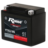 Аккумулятор RDRIVE EXTREMAL SILVER YTX12-BS