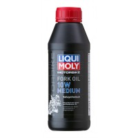 Синтетическое масло для вилок и амортизаторов LIQUI MOLY Motorbike Fork Oil Medium 10W (1л)