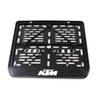Рамка для номера "KTM" рельеф