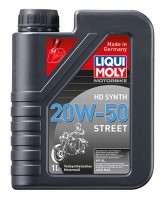 Мотор/масло LIQUI MOLY Motorbike 4T HD Synth 20W-50 (1л) API SL, JASO MA2