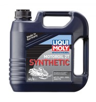 Моторное масло (синтетическое) для снегоходов LM Snowmobil Motoroil 2T Synthetic (4л)