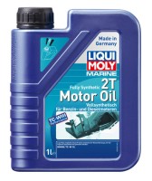Минеральное моторное масло Marine Fully Synthetic 2T Motor Oil (1л) LIQUI MOLY