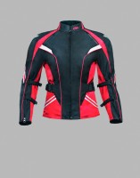 Куртка OSA женская текстильная красный/черный