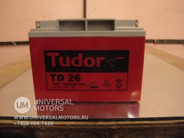 Аккумуляторная батарея TUDOR TD 26